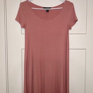 H&M Women’s Pink T-Shirt Dress